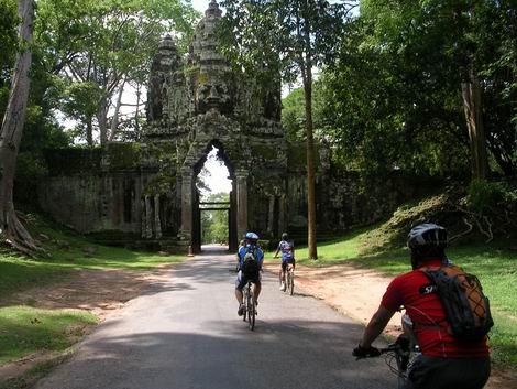 Half Day - Biking to Angkor Wat